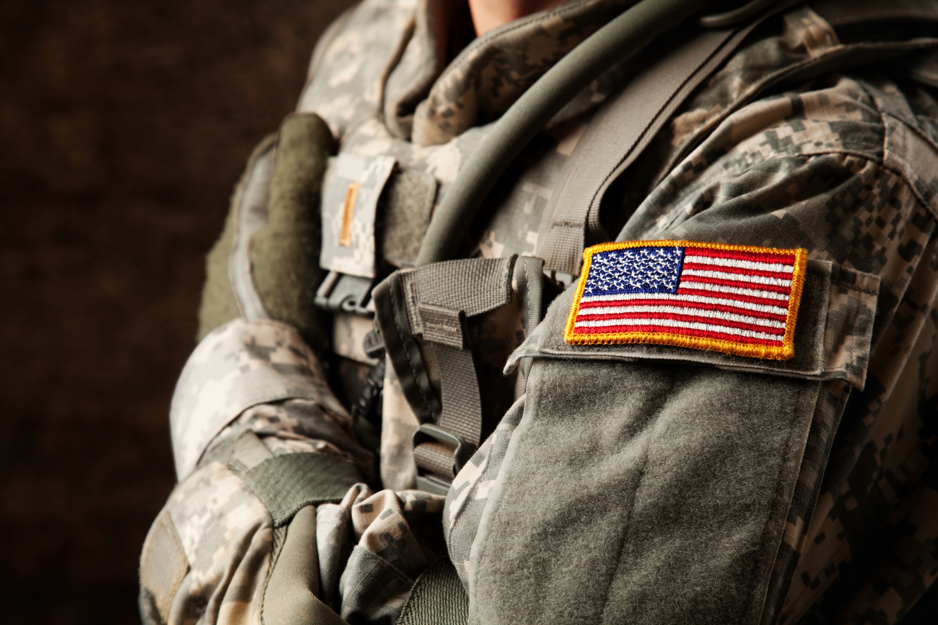 US Flag Military patch